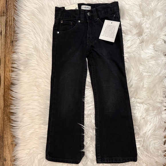 Toughskins Other - Toughskins Boys Bootcut Jeans Size 4 Slim Black Casual NEW